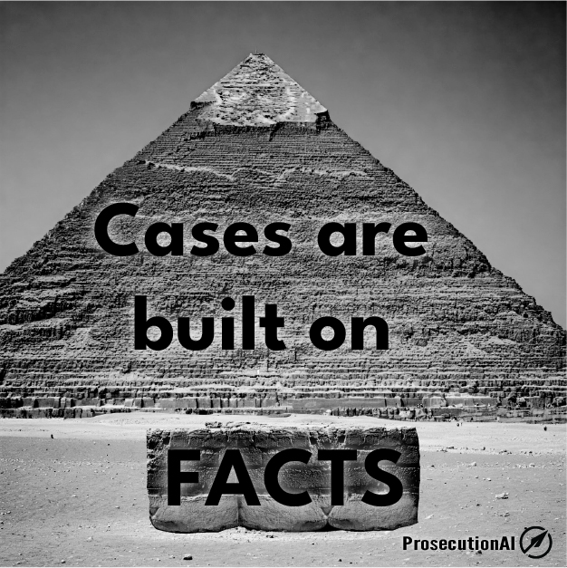 Cases are built on facts.